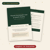 Warme kerstmash voor je paard of pony