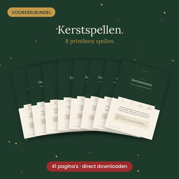 8 kerstspellen