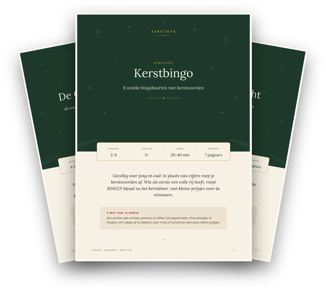 Kerstspellen